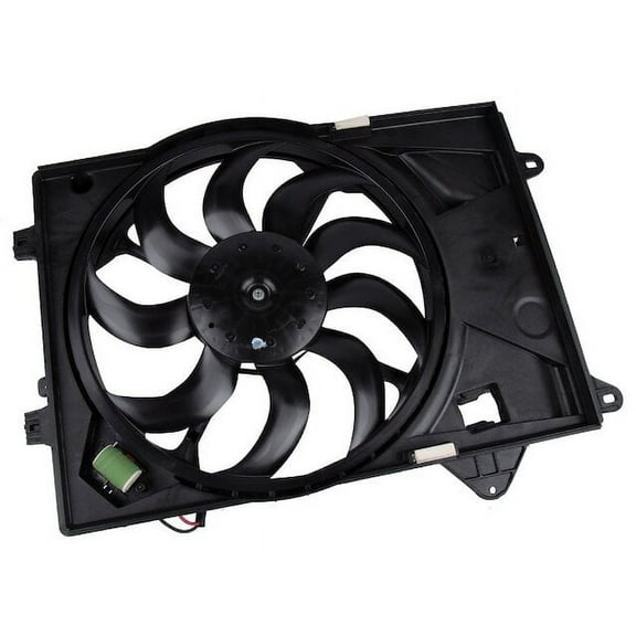 Engine Cooling Fan - Compatible with 2012 - 2017 Chevy Sonic 2013 2014 2015 2016