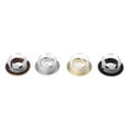 thumbnail image 2 of Bathroom Basin faucet Sink Overflow Cover Brass Six-foot Ring Insert Replacement, 2 of 14