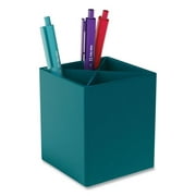 Tru Red TR55278 Divided Plastic Pencil Cup, Teal