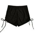 thumbnail image 5 of Gibobby Lencería de encaje Mujeres Sheer Mesh Cover Up Shorts Beach Cover Up Beach Solid Sheer Mesh Cover Up Pant Sexy Solid Cover Up(Negro XXL), 5 of 5