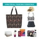 thumbnail image 5 of Balery Retro Floral Bolsa Tote Estilo Estético con Cremalleras, Bolsa de Hombro, Bolsa de Compras Grande y Plegable, 5 of 7
