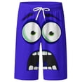 thumbnail image 3 of XINPING Men Swim Shorts Long Casual Retro Solid Color Quick-Dry Beach Swimming Shorts with Pockets Anti-Chafe Fishing Shorts for Men, 3 of 5