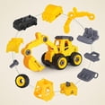 thumbnail image 4 of Esaierr Toddler Toy Truck for 3-6Y DIY Removable Assembly Nut Assembly Skidding Excavator Kids Toy, 4 of 5
