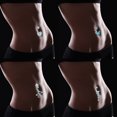 thumbnail image 4 of MesaSe 7Pcs Belly Button Ring Surgical Steel Navel Rings Shiny Belly Rings Blue, 4 of 6