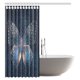 thumbnail image 2 of Cortina de Ducha ABPHQTO Mariposa Galaxia Universo de Estrellas 150x180 cm, 2 of 3