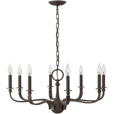 

Rla Hinkley RL-130082 Chandeliers Oil Rubbed Bronze Steel Cambridge