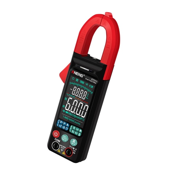 Clamp Meter,Clamp Ammeter Universal Clamp Ncv Test Clamp Meter Ammeter Universal Meter With Meter Clamp Test Clamp Ammeter Tester Temperature / Universal Meter Tester St211 6000 Clamp N Test