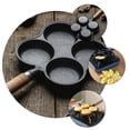 thumbnail image 5 of Raindrops Nonstick Omelet Pan for Home Use, Iron Frying Pan for Breakfast, Fried Eggs Cooker, 1 Piece, 5 of 8