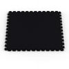 Norsk NSMPRD6BLK Raised Diamond Pattern PVC Floor Tiles, 13.95-Square Feet, Black, 6-Pack