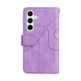 thumbnail image 4 of for Samsung Galaxy S24 FE 5G Wallet Phone Case with 9 Card Holder Zipper Pocket, Magnetic Closure Premium Folio PU Leather Flip Case with Wrist Strap for Samsung Galaxy S24 FE 5G,Purple, 4 of 16