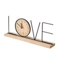 thumbnail image 2 of Creative Desktop Decoration Silent Desk Clock for Farmhouse Bookshelf Office LOVE, 2 of 8