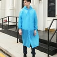 thumbnail image 3 of 2 sets of outdoor hiking one-piece raincoat adult non-disposable raincoat EVA thickened breathable raincoat, 3 of 5