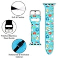 thumbnail image 3 of Compatible Con El Mejor Regalo De Enfermera De Apple Watch 38/40/41/42/44/45 Mm Para Mujeres Y Hombres, Silicona Suave, Regalos De Enfermera, Decoraciones, Pulsera De Repuesto Para Iwatch Series 7, 6,, 3 of 5