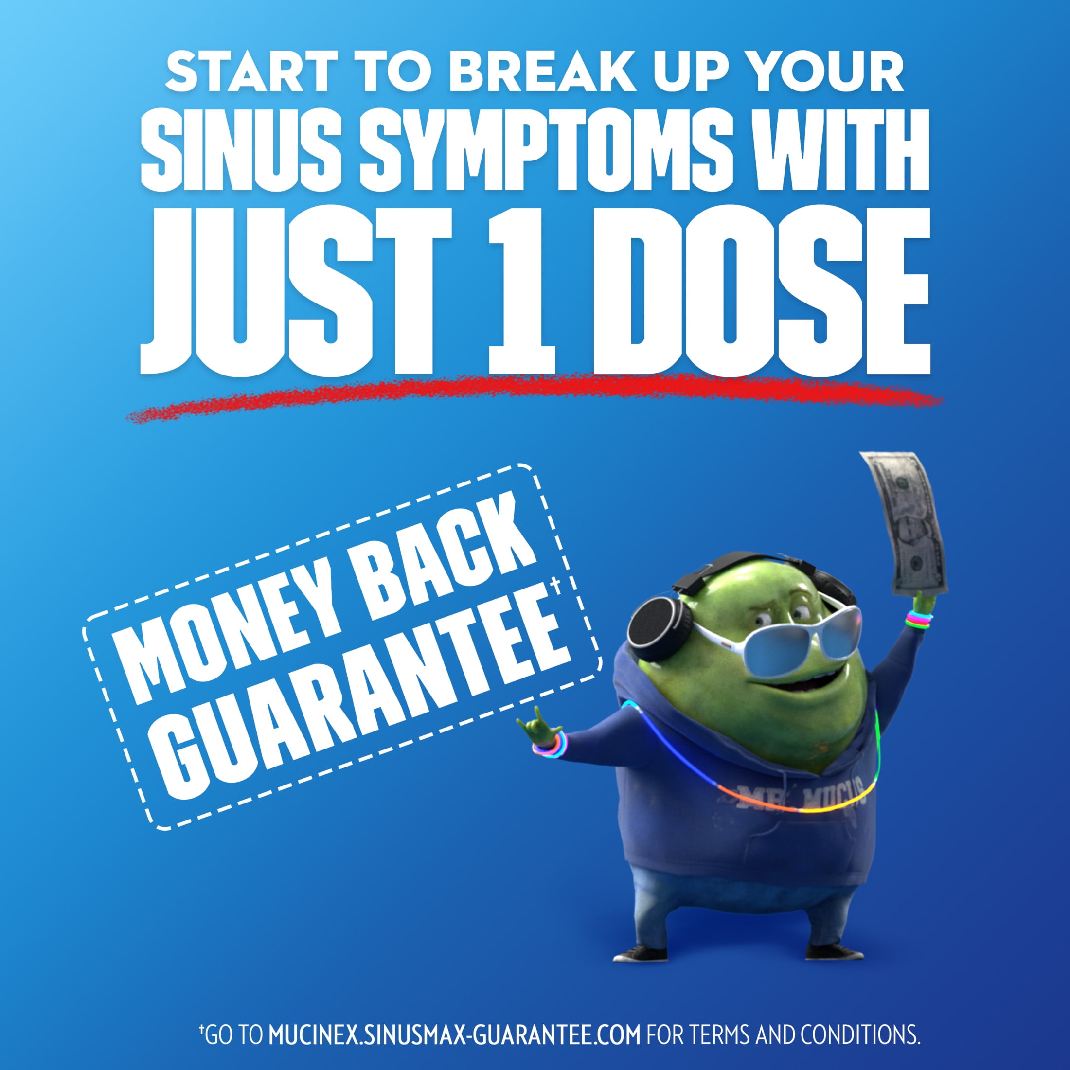 Mucinex Fast-Max Severe Congestion & Cough Medicine, OTC Sinus Nasal Decongestant, 20 Caplets