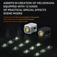 thumbnail image 2 of Photography Lamp,Cob Bead 12 Led Video 200w Scene Support Bt Handheld Led Video Temperature With Cob 12 Scene Support Bead 12 Scene Video 200w Power Color Temperature With 200w Power 5600k, 2 of 7
