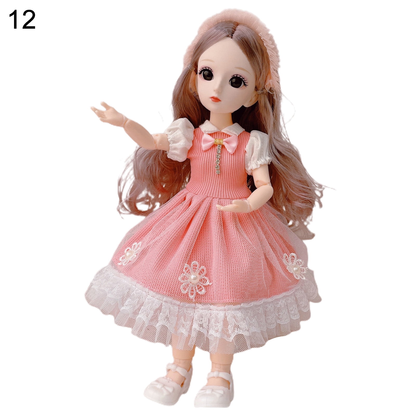 Lack Kawaii Ball Jointed Doll,17x10x2cm Cute Anime Dolls With Clothes ...