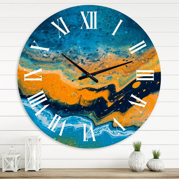 Designart 1 in Quartz Modern/Contemporary Wall Clock