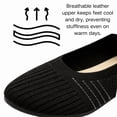 thumbnail image 4 of CHICVOMEY Women's Knit Pointed-Toe Flats Shoes - Comfortable Slip On Casual Walking Flats for Work Office, 4 of 8