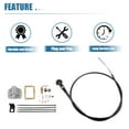 thumbnail image 5 of 1 Set Car Axle Disconnect Cable Lock for Dodge for Ram 1500 2500 3500 1994-2002, 5 of 7