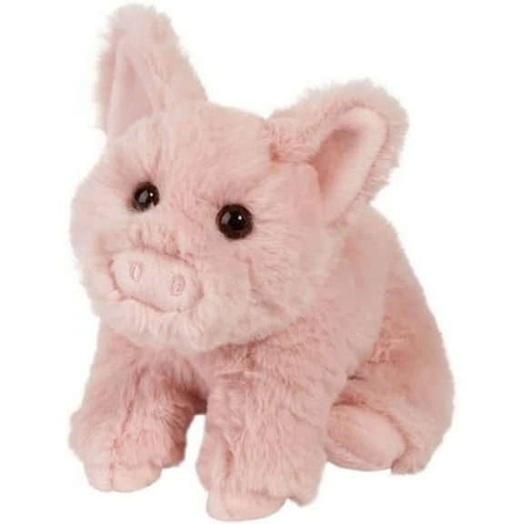 Douglas Cuddle Toys Pinkie Pig Mini Soft Plush Stuffed Animal, 6"