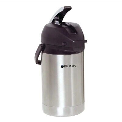 

Bunn Commercial Coffee Stainless Steel Lever Airpot 2.5L 32125 FAST FREE SHIP!