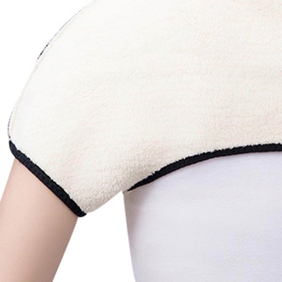 ziyahi Shoulder Warmer Thicker Vest Warm back back correction shoulder support protector Wrap for Indoor Outdoor shoulder pad back protector Sleeping Men Women L