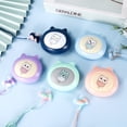 thumbnail image 2 of QearFun Cute Earbuds for Kids in-Ear Headphones,Kid Cable Wired Earbud,Earphone with Microphone and Lovely Earphones Storage Case,Ideal Gifts for School Girls and Boys (cat Blue), 2 of 6