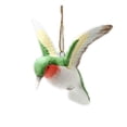 thumbnail image 1 of Cosmos Gifts B9021 Ceramic Hummingbird Ornament, 3-Inch, Green, 1 of 3