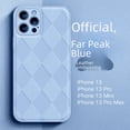 thumbnail image 4 of Funda rígida de piel de oveja para iPhone 12/11 de Apple 14 Pro Max con diseño de cuadros de color liso y XS, 4 of 5