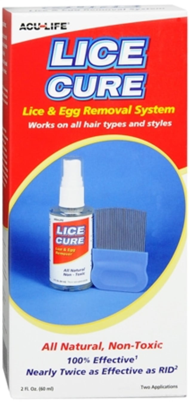 AcuLife Lice Cure Lice & Egg Removal System 2 oz (Pack of 2)
