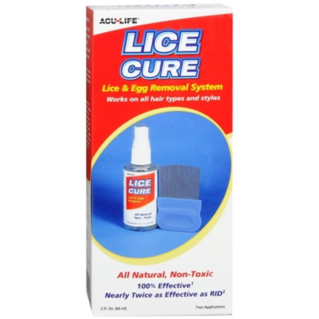 AcuLife Lice Cure Lice & Egg Removal System 2 oz (Pack of 2)