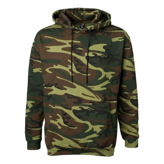 Code Five Men's Camo Pullover Fleece Hoodie