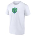 thumbnail image 2 of Men's White Seattle Sounders FC Logo T-Shirt, 2 of 3