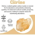 thumbnail image 3 of Citrine Crystal Raw Stones (2 Pieces), 3 of 5