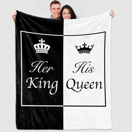 Wedding Gifts for Couples Wife Anniversary Newlywed Gift for Friend Her King and His Queen Honeymoon Throw Blanket Inspiring Marriage Gifts Ideas Bridal Shower Gifts for Bride Wedding Gifts for Couples Wife Anniversary Newlywed Gift for Friend Her King and His Queen Honeymoon Throw Blanket Inspiring Marriage Gifts Ideas Bridal Shower Gifts for Bride