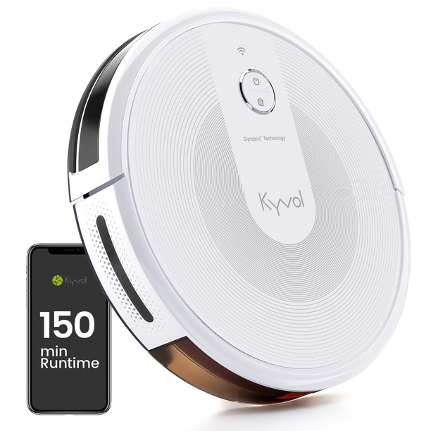 Kyvol Cybovac E30 Robot Vacuum Cleaner White, 2200Pa Strong Suction