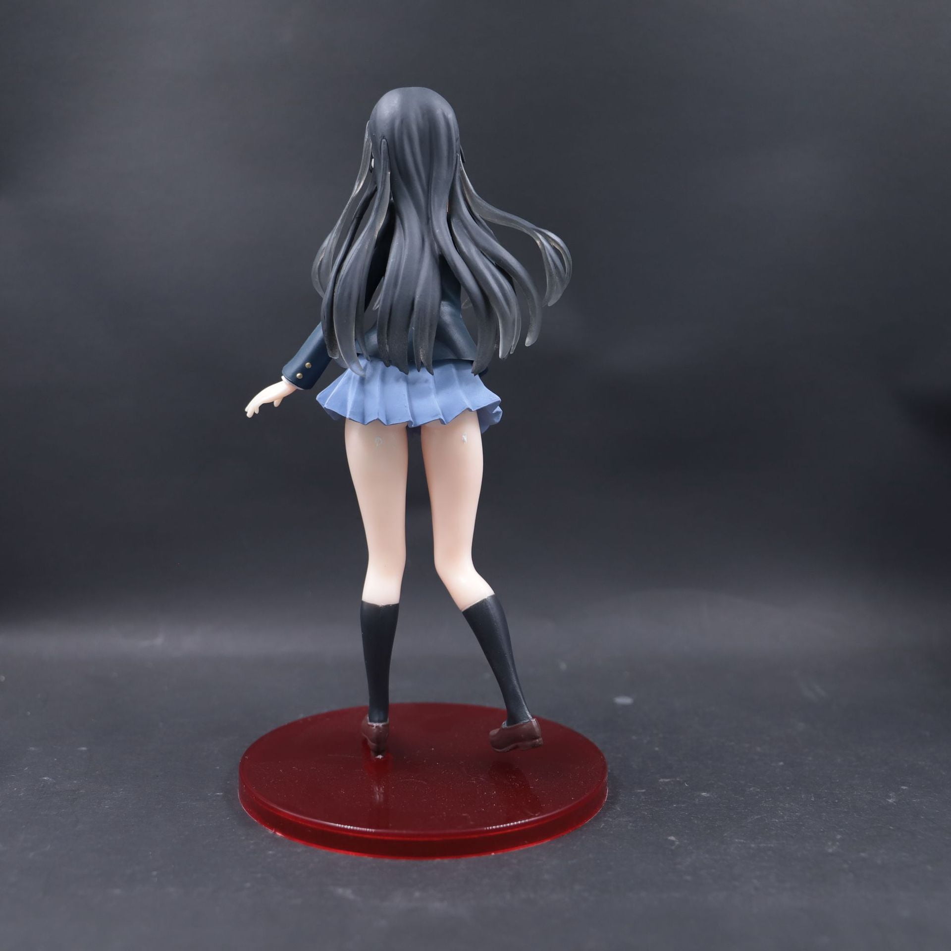 New K-ON! Akiyama Mio (School Uniform Ver) Character Anime Model Statue Action Figures Desktop Ornament Popular Decorations Fan Souvenirs Creative Gift Collectable