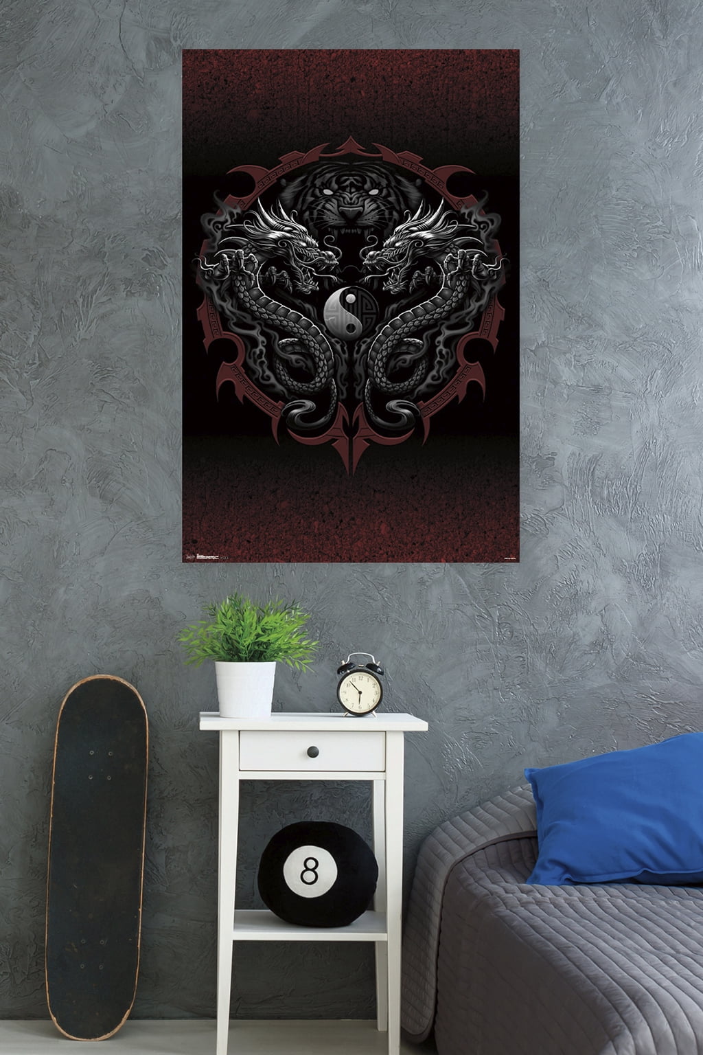 Rising Bengal Wall Poster, 22.375" x 34"