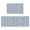 Light Blue, variant on Red Black Buffalo Plaid Snowflake Kitchen Rugs Set of 2, Anti Slip Christmas Holiday Runner Mat for Kitchen Floor