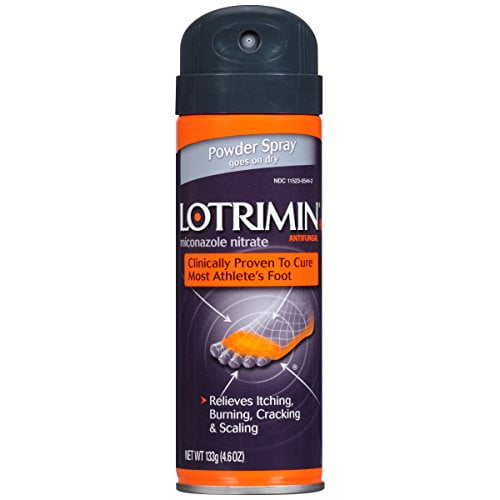 2 Pack Lotrimin AF Powder Spray 4.60 oz Each