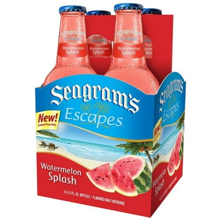 watermelon wine seagram splash escapes oz flavored pack fl cocktail walmart flavors slush