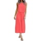 thumbnail image 2 of Roylamp Women's Summer 2 Piece Outfits Round Neck Crop Basic Top Cropped Wide Leg Pants Set Jumpsuits, 2 of 5