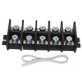 thumbnail image 1 of Barrier Terminal Strip Block, Simple Operation  Electrical Conductivity High Current Connectors Barrier Blocks Electrical Connection  For Home For Industry, 1 of 8