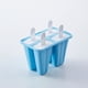thumbnail image 1 of Molde para paletas, moldes para paletas, 4 piezas, moldes de silicona para paletas heladas, molde para paletas sin BPA, reutilizable, fácil liberación, para hacer paletas heladas (azul) oso de fresa Hogar, 1 of 4