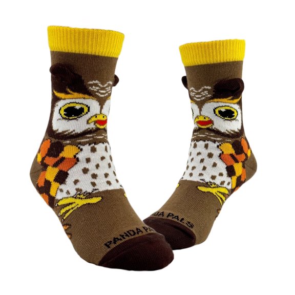 Owl Socks from the Sock Panda (Ages 3-7) Size: Small (Ages 3-5)