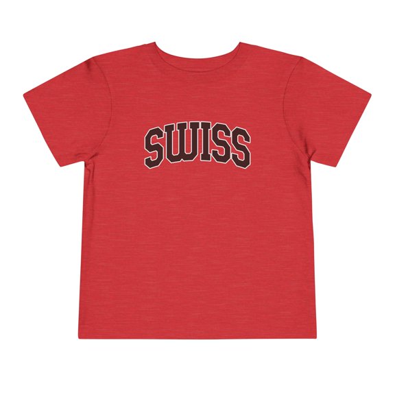 Swiss Switzerland Toddler Shirt Gifts Boy Girl Size 2T-5T