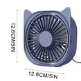 thumbnail image 2 of XGFHYJEH Desk Fan, Box Fan, Small Fan, Box Fans for Home, Desk Fans under $15.00, Small Box Fan, Portable Personal Quiet Electric Fan for Home, Plastic, 2 of 7