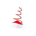 thumbnail image 1 of xiaxaixu Christmas Unisex Clown Cap, Stripe Pattern Elf Hat Costume Props, 1 of 4