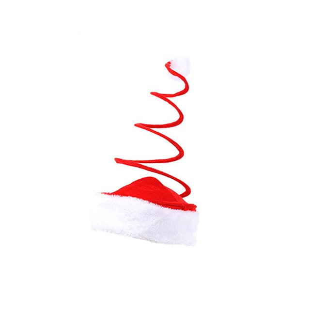 xiaxaixu Christmas Unisex Clown Cap, Stripe Pattern Elf Hat Costume Props