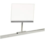 Retail Rack Acrylic Frame Magnetic Base Sign Holder, 5.5" x 7" Card Display, 9.5" H, 2 Pack